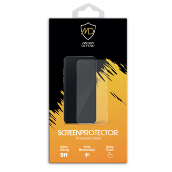 3-Pack Samsung Galaxy S22 Ultra Screenprotectors, MobyDefend Gehard Glas Screensavers, Zwarte Randen