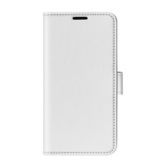 Xiaomi 12 / 12X Hoesje, MobyDefend Wallet Book Case (Sluiting Achterkant), Wit