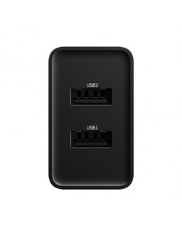 Baseus oplader - Snellader met 2 USB poorten - 2.1A - Zwart