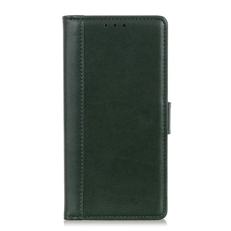 OnePlus 7T Pro hoesje, Luxe 3-in-1 bookcase, groen