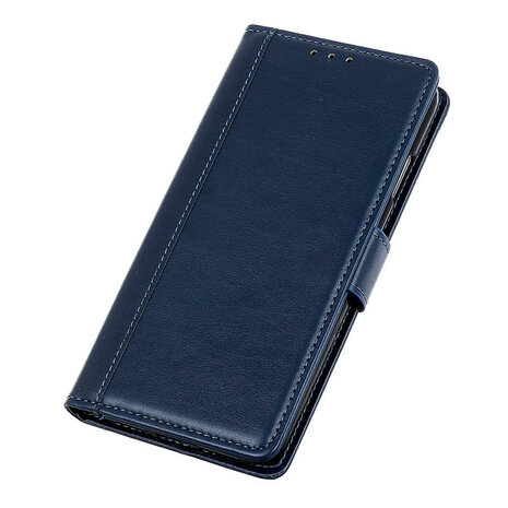 Samsung Galaxy A31 hoesje, Luxe wallet bookcase, Blauw