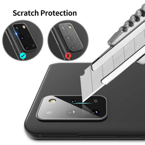 Samsung Galaxy S20 Camera protector, Volledig transparant