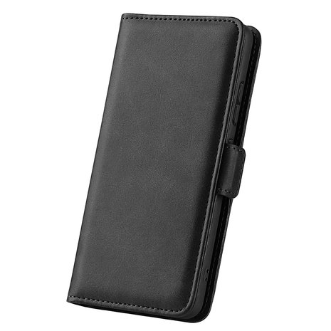 Nokia G50 Hoesje, MobyDefend Luxe Wallet Book Case (Sluiting Zijkant), Zwart