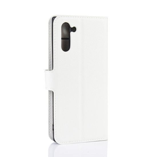 Samsung Galaxy Note 10 hoesje, 3-in-1 bookcase, wit