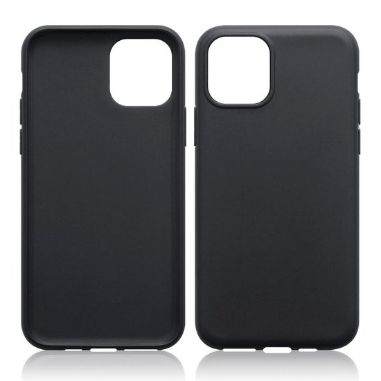 iPhone 11 hoesje, gel case, mat zwart