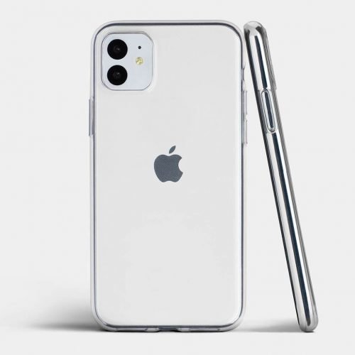 iPhone 11 telefoonhoesje, gel case, volledig doorzichtig