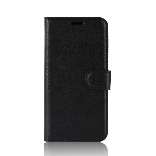 Samsung Galaxy A51 hoesje, Wallet bookcase, Zwart