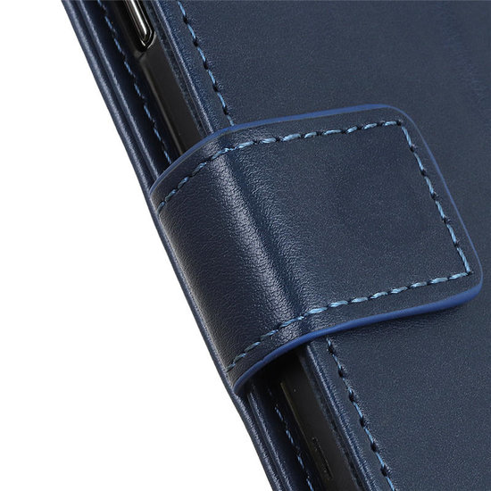 Samsung Galaxy S20 Ultra hoesje, Luxe wallet bookcase, Blauw