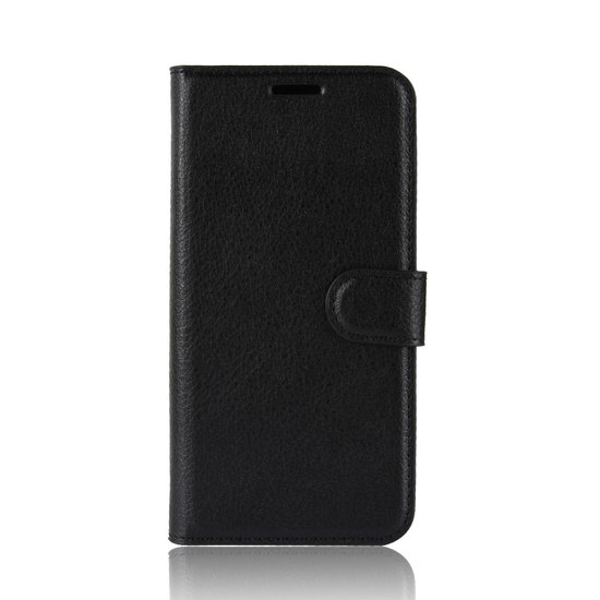 Nokia 2.3 hoesje, Wallet bookcase, Zwart