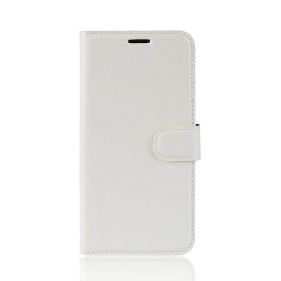 Nokia 2.3 hoesje, Wallet bookcase, Wit
