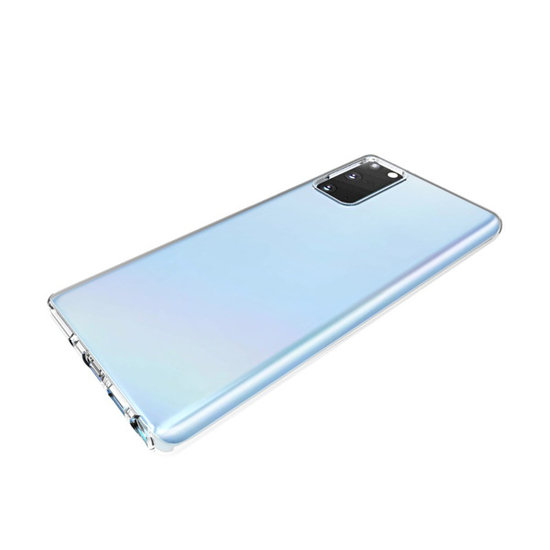 Samsung Galaxy Note 20 hoesje, Transparante gel case, Volledig doorzichtig