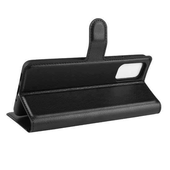 Samsung Galaxy S20 FE Hoesje - MobyDefend Kunstleren Wallet Book Case (Sluiting Voorkant) - Zwart