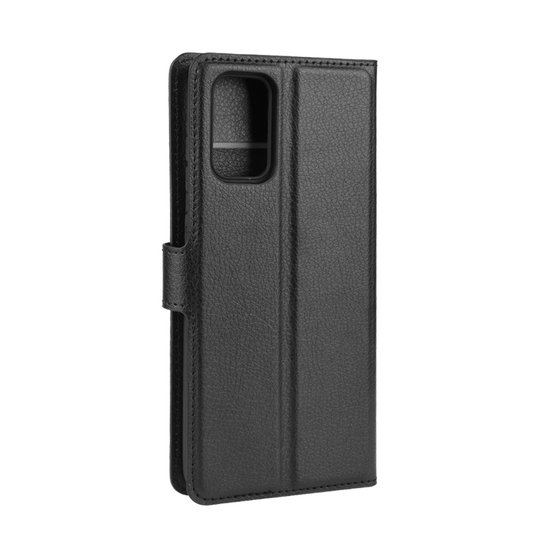 Samsung Galaxy S20 FE Hoesje - MobyDefend Kunstleren Wallet Book Case (Sluiting Voorkant) - Zwart