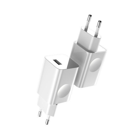 Baseus Wall charger - Oplader met 1 USB-poort - 15W - Quick Charge 3.0 - Wit