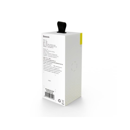 Baseus Wall charger - Oplader met 1 USB-poort - 15W - Quick Charge 3.0 - Wit