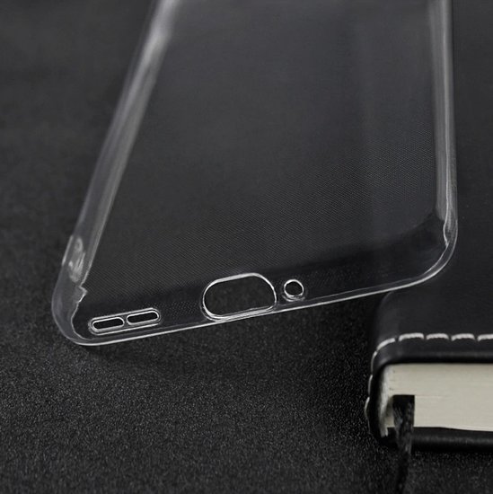 OnePlus 8T hoesje, Transparante gel case, Volledig doorzichtig