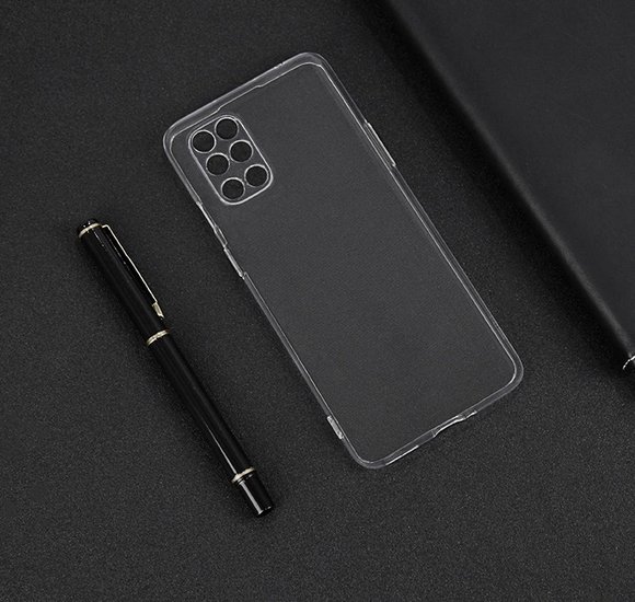 OnePlus 8T Hoesje - MobyDefend Transparante TPU Backcover - Volledig Doorzichtig