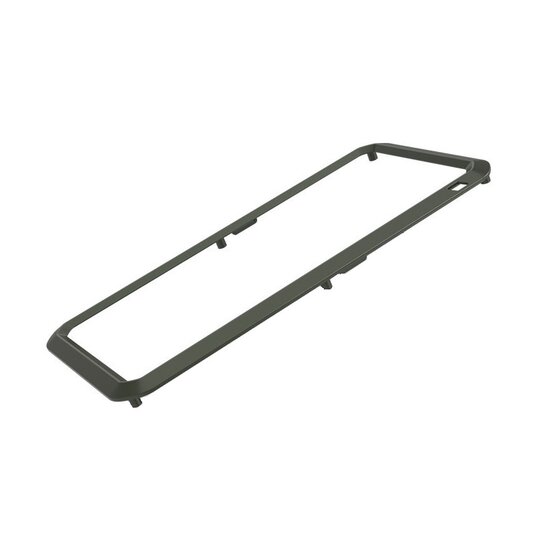 iPhone 12 Pro Love Mei Glazen Voorkant Met Metalen Frame - Groen