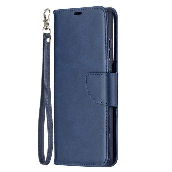 Samsung Galaxy S21 Ultra hoesje, Wallet bookcase, Blauw