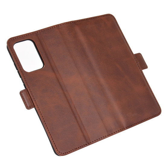 Samsung Galaxy A52 / A52s Hoesje - MobyDefend Luxe Wallet Book Case (Sluiting Zijkant) - Bruin