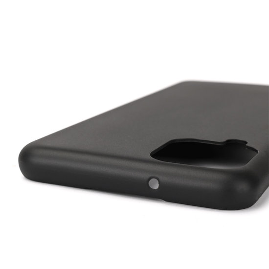 Samsung Galaxy A12 / M12 Hoesje - MobyDefend TPU Backcover - Mat Zwart