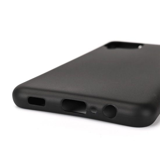Samsung Galaxy A12 / M12 Hoesje - MobyDefend TPU Backcover - Mat Zwart