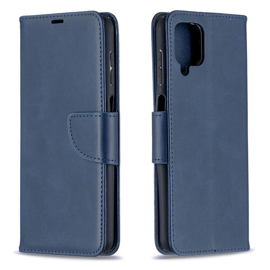 Samsung Galaxy A12 / M12 hoesje, Wallet bookcase, Blauw