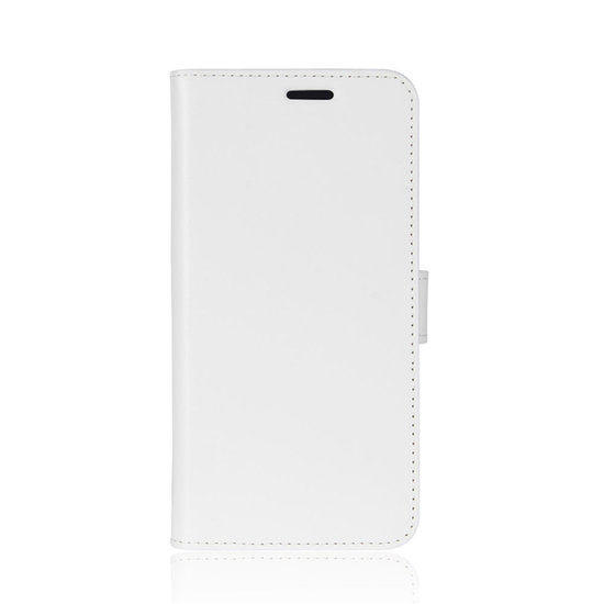 Samsung Galaxy A72 hoesje, Wallet bookcase, Wit