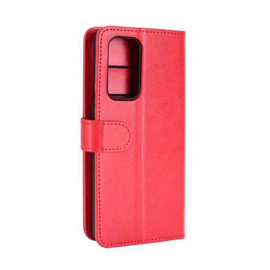 OnePlus 9 hoesje, Wallet bookcase, Rood