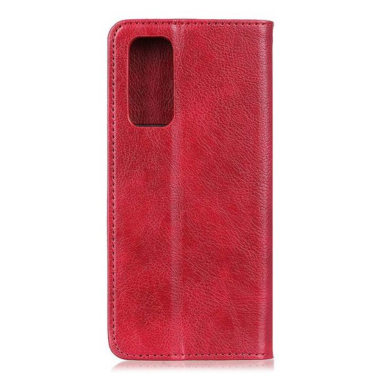 OnePlus 9 Pro hoesje, Luxe Wallet bookcase, Rood