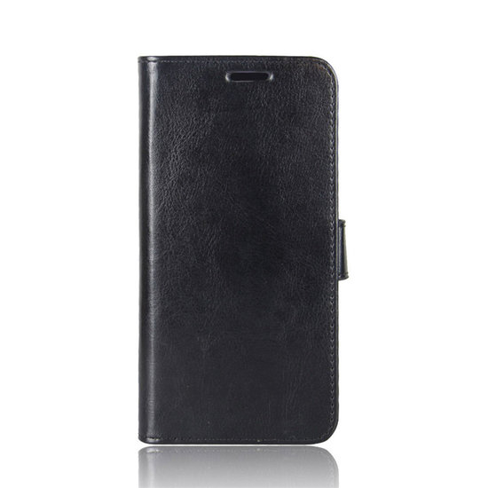 Samsung Galaxy A32 (4G) hoesje, MobyDefend Wallet Book Case (Sluiting Achterkant), Zwart