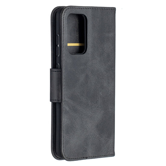 Samsung Galaxy A52 / A52s Hoesje - MobyDefend Wallet Book Case Met Koord - Zwart