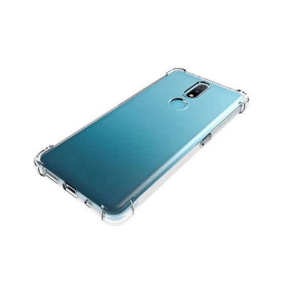 Nokia 2.4 Hoesje - MobyDefend Transparante Shockproof TPU Backcover - Verstevigde Hoeken - Volledig Doorzichtig