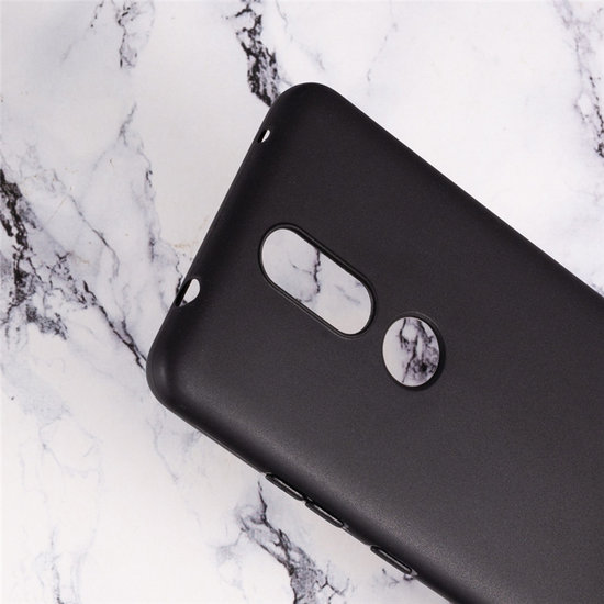 Nokia 2.4 Hoesje - MobyDefend TPU Backcover - Mat Zwart