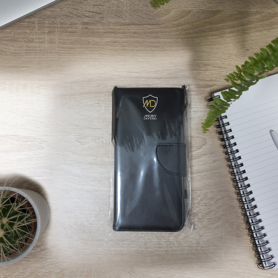 Samsung Galaxy S20 FE Hoesje - MobyDefend Wallet Book Case Met Koord - Zwart
