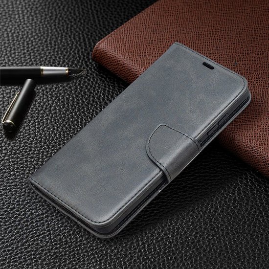 Samsung Galaxy S20 FE Hoesje - MobyDefend Wallet Book Case Met Koord - Zwart