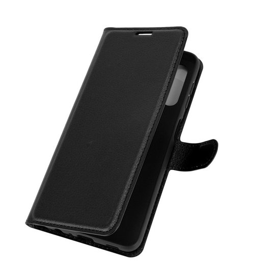 Samsung Galaxy A32 (4G) Hoesje - MobyDefend Kunstleren Wallet Book Case (Sluiting Voorkant) - Zwart