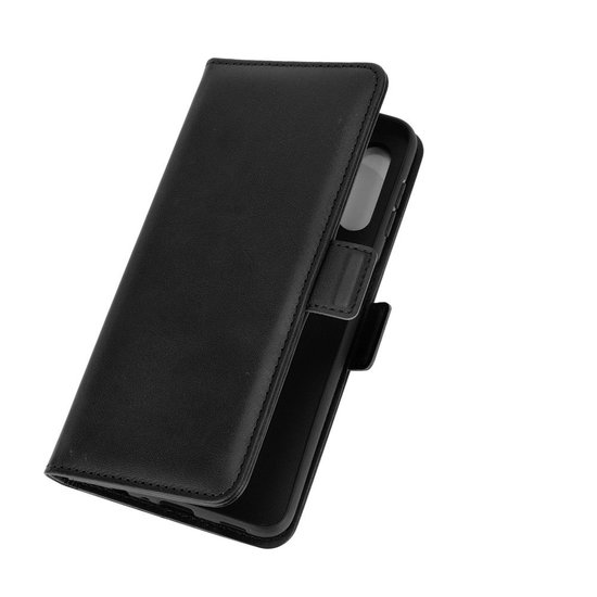 Samsung Galaxy A32 (4G), hoesje, MobyDefend Luxe Wallet Book Case (Sluiting Zijkant), Zwart