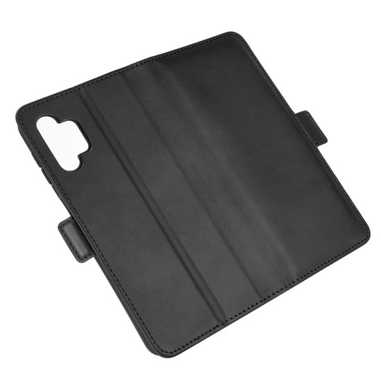 Samsung Galaxy A32 (5G) Hoesje - MobyDefend Luxe Wallet Book Case (Sluiting Zijkant) - Zwart