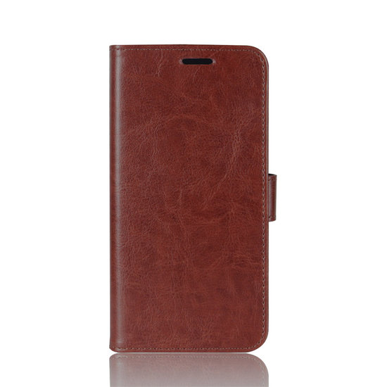 Nokia 2.4 Hoesje - MobyDefend Wallet Book Case (Sluiting Achterkant) - Bruin