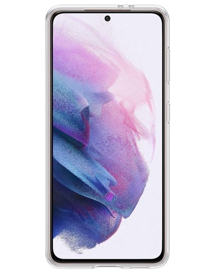 Samsung Galaxy S21 Plus (S21+) hoesje, MobyDefend Transparante TPU Gelcase, Volledig Doorzichtig