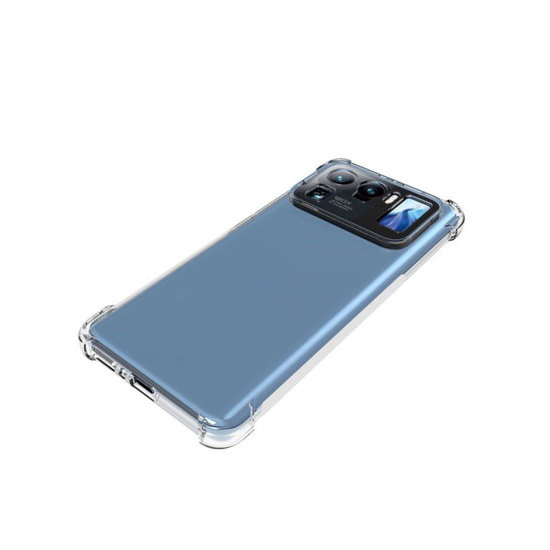 Xiaomi Mi 11 Ultra Hoesje - MobyDefend Transparante Shockproof TPU Backcover - Verstevigde Hoeken - Volledig Doorzichtig