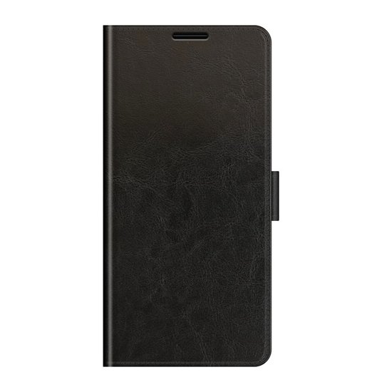 Oppo A74 4G Hoesje - MobyDefend Wallet Book Case (Sluiting Achterkant) - Zwart