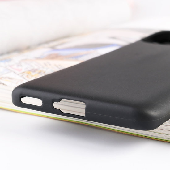 Xiaomi Mi 11 Hoesje - MobyDefend TPU Backcover - Mat Zwart