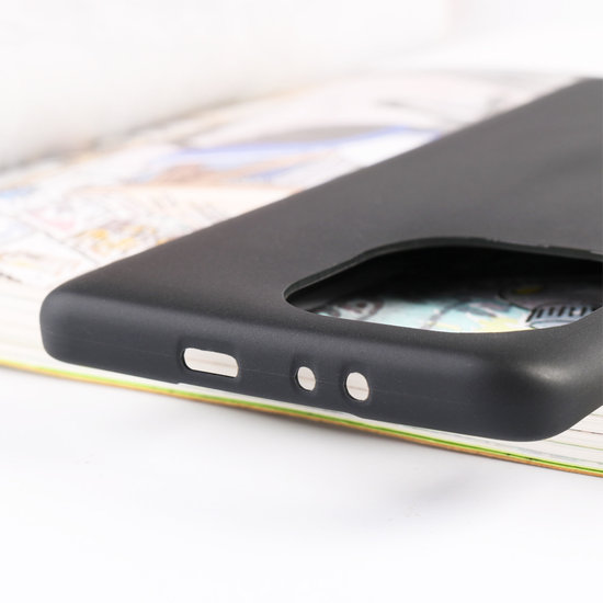 Xiaomi Mi 11 Hoesje - MobyDefend TPU Backcover - Mat Zwart