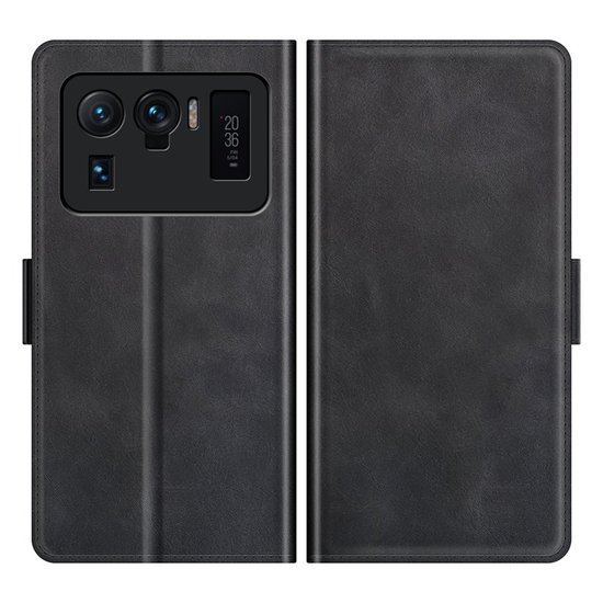 Xiaomi Mi 11 Ultra Hoesje - MobyDefend Luxe Wallet Book Case (Sluiting Zijkant) - Zwart