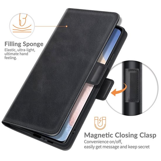 Xiaomi Mi 11 Ultra Hoesje - MobyDefend Luxe Wallet Book Case (Sluiting Zijkant) - Zwart