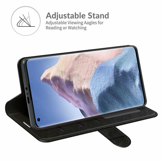Xiaomi Mi 11 Ultra Hoesje - MobyDefend Wallet Book Case (Sluiting Achterkant) - Zwart