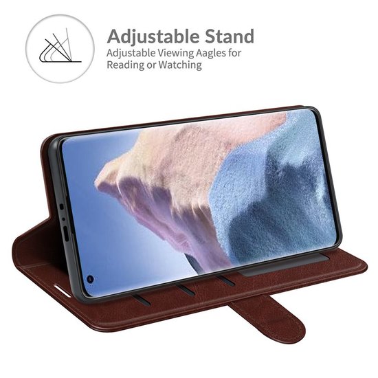 Xiaomi Mi 11 Ultra Hoesje - MobyDefend Wallet Book Case (Sluiting Achterkant) - Bruin