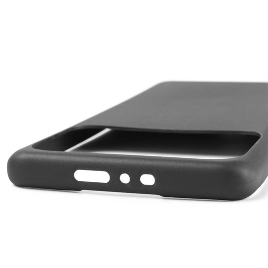 Xiaomi Mi 11 Ultra Hoesje - MobyDefend TPU Backcover - Mat Zwart